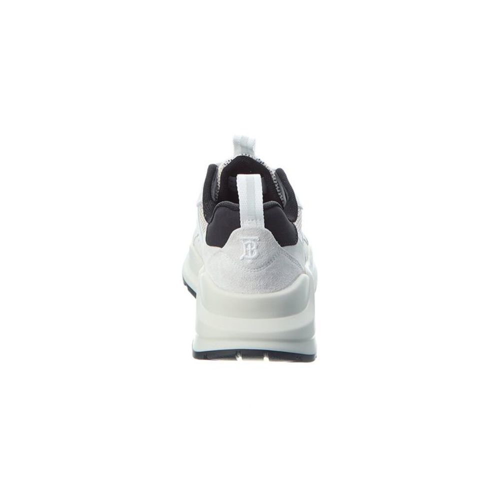 Burberry Mesh & Suede Sneaker, Beige - Picture 3 of 5